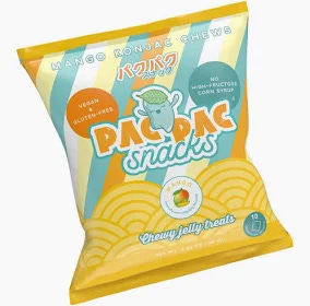 Bulk - Pac Pac Snacks Mango Konjac Chews - 5.64 OZ 20 Pack