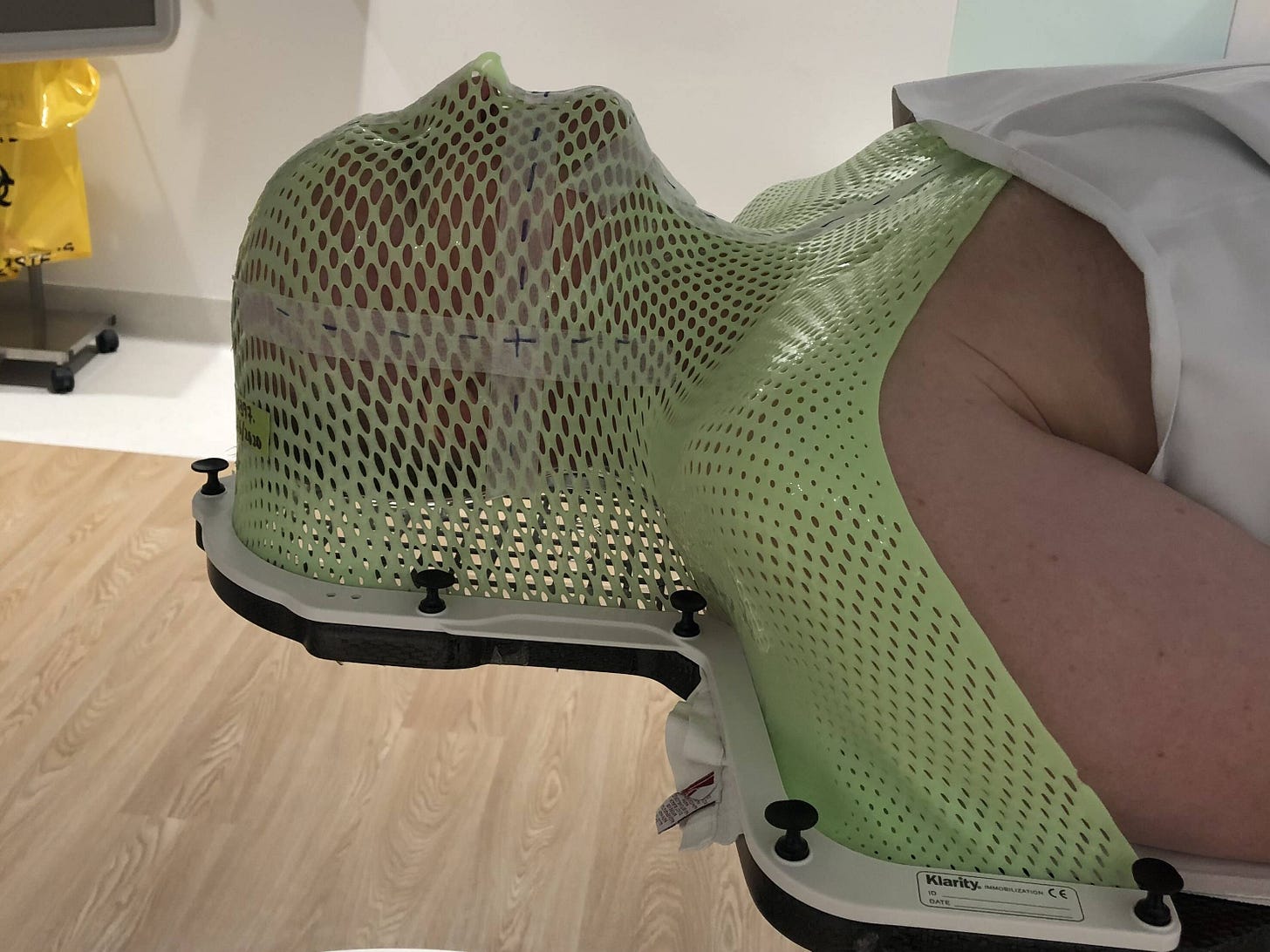 Inside your head inside the radiation therapy immobilisation mask, no one  can hear you scream | The Canberra Times | Canberra, ACT