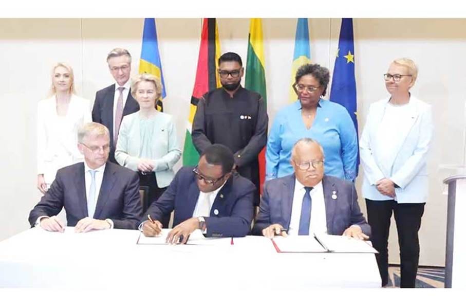 Memorandos de entendimiento cruciales firmados con socios internacionales en la cumbre de CARICOM - Guyana Chronicle