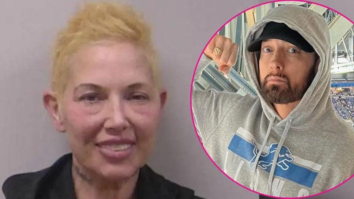 Photo of Kim Scott and Eminem