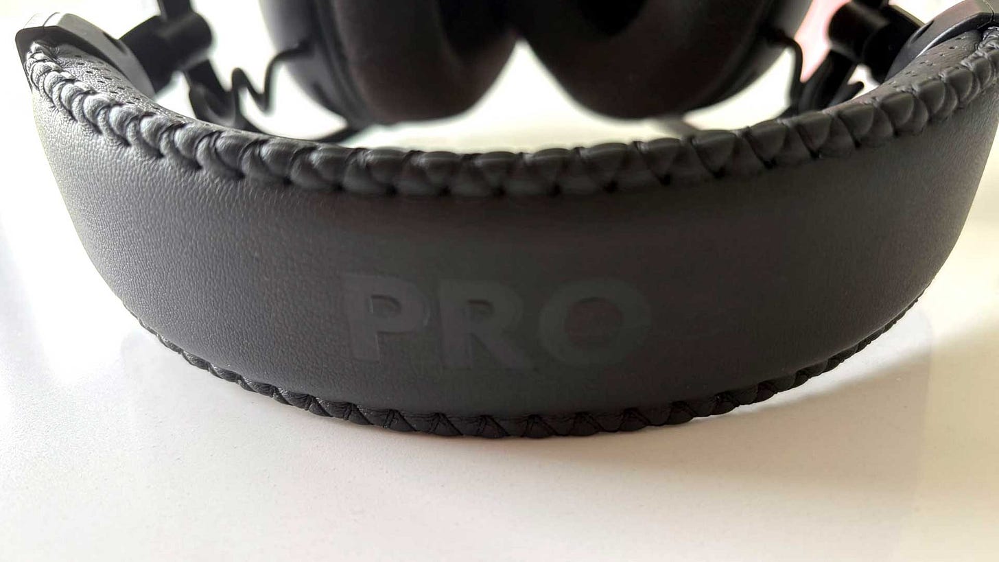 Logitech G Pro X3 Lightspeed headband