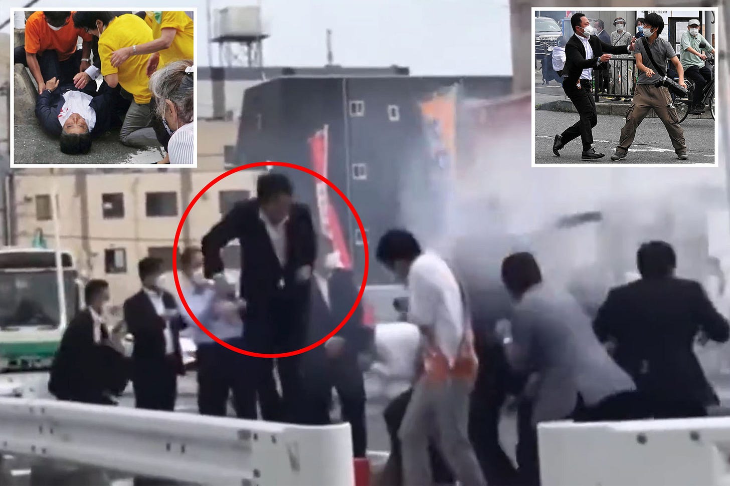 Video shows moment former Japan Prime Minister Shinzo Abe was gunned down Video shows moment former Japan Prime Minister Shinzo Abe was gunned down