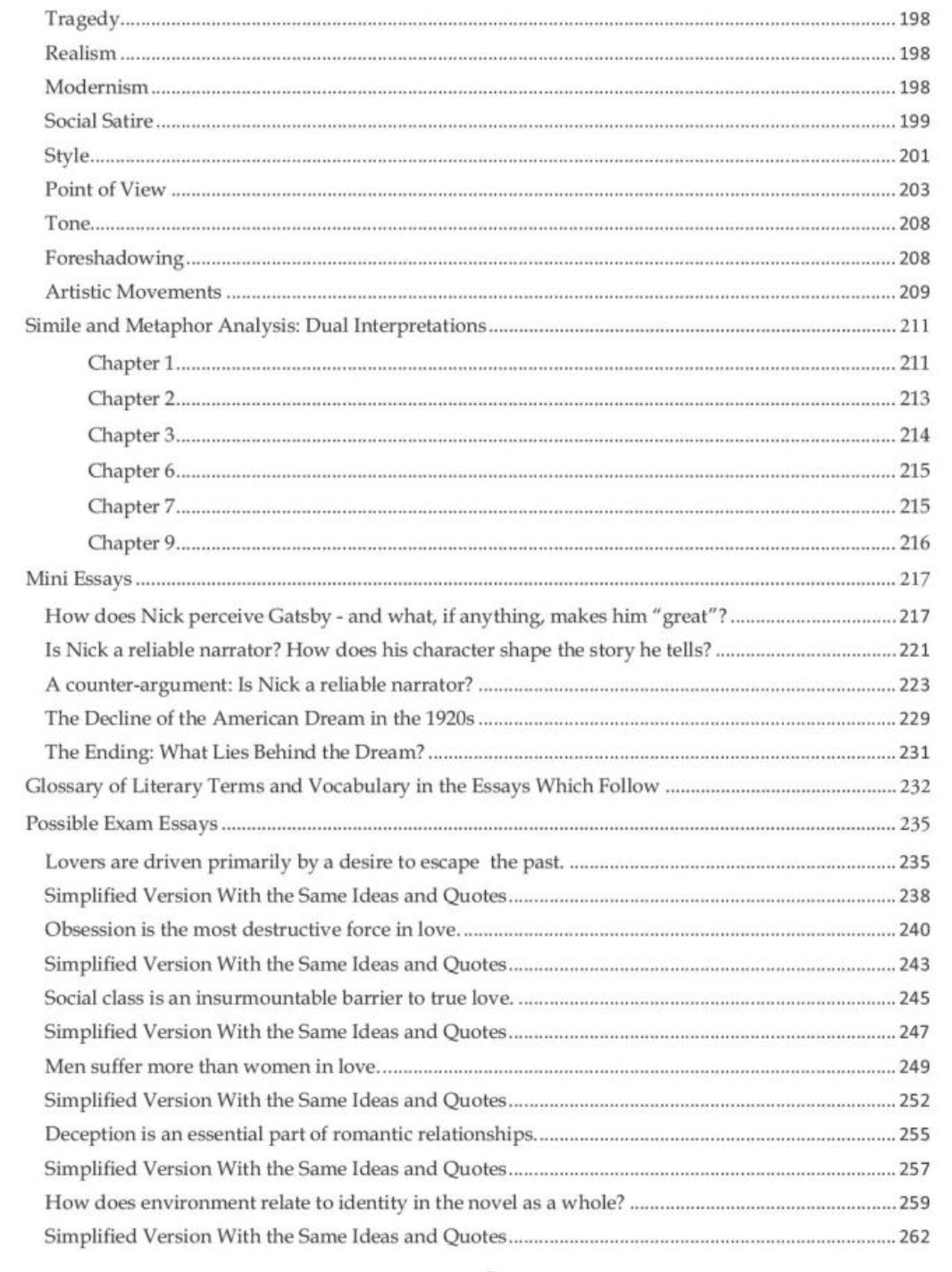 A Level Essay: The Great Gatsby - by Dominic Salles, image size:1066x1424