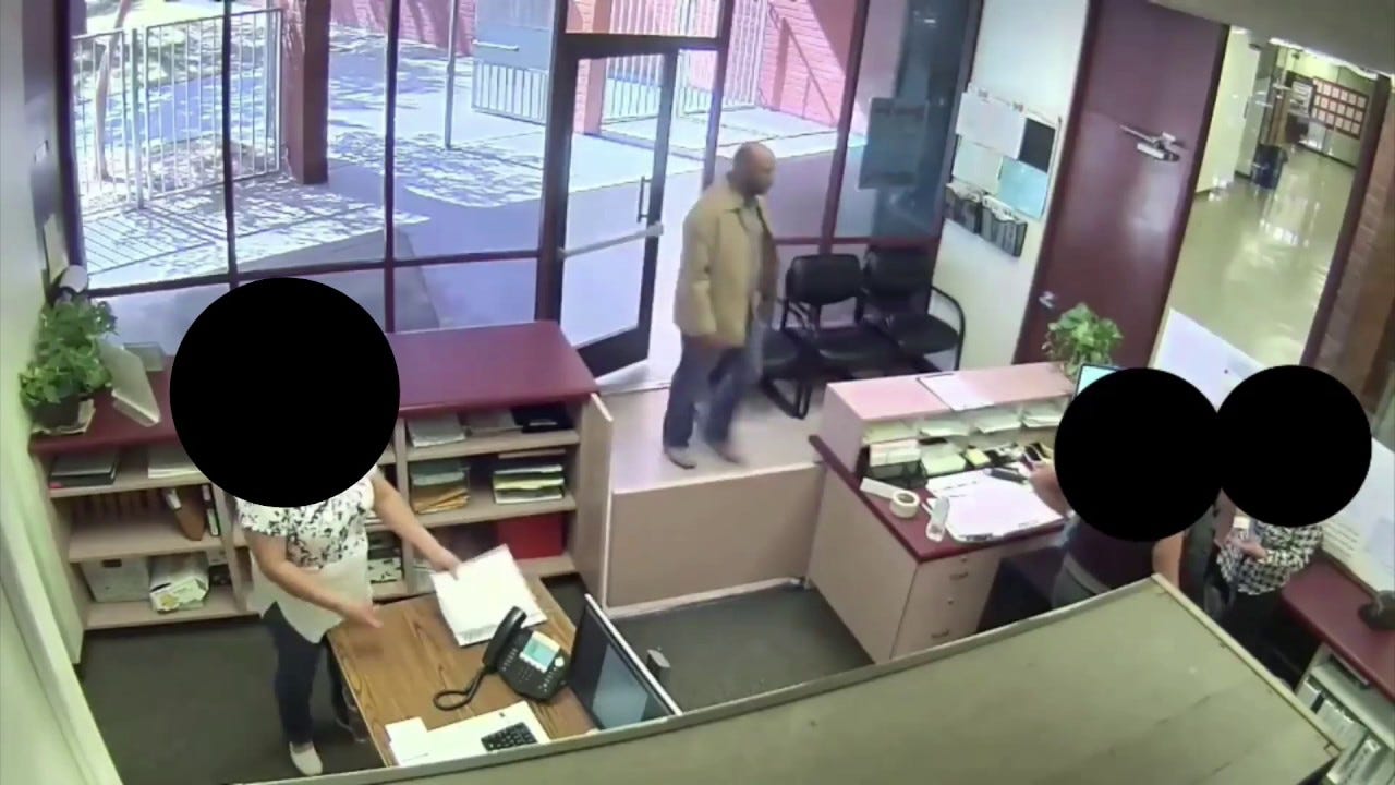 North Park Elementary shooter enters school - YouTube