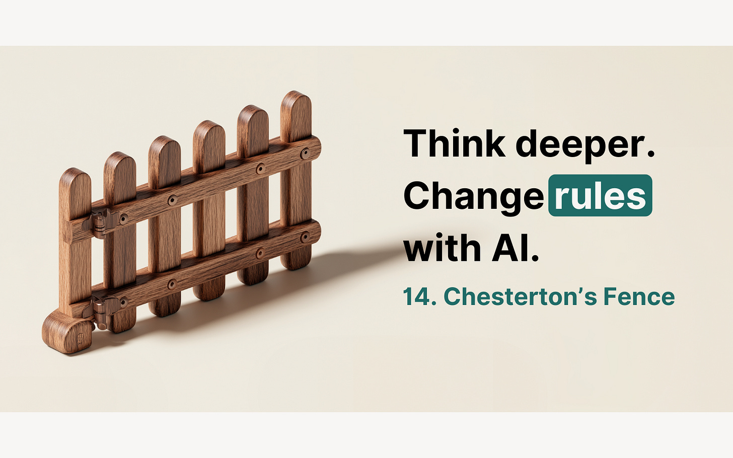 A practical guide to understand, upgrade, or remove rules in your life with AI. A practical guide to understand, upgrade, or remove rules in your life with AI.