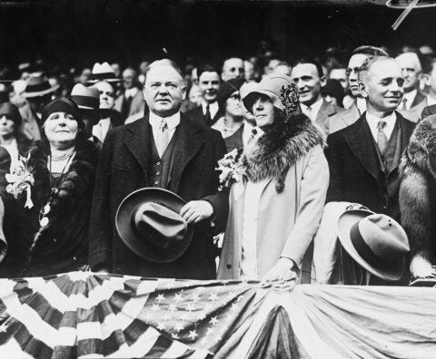 President Herbert Hoover and Baseball - White House Historical Association