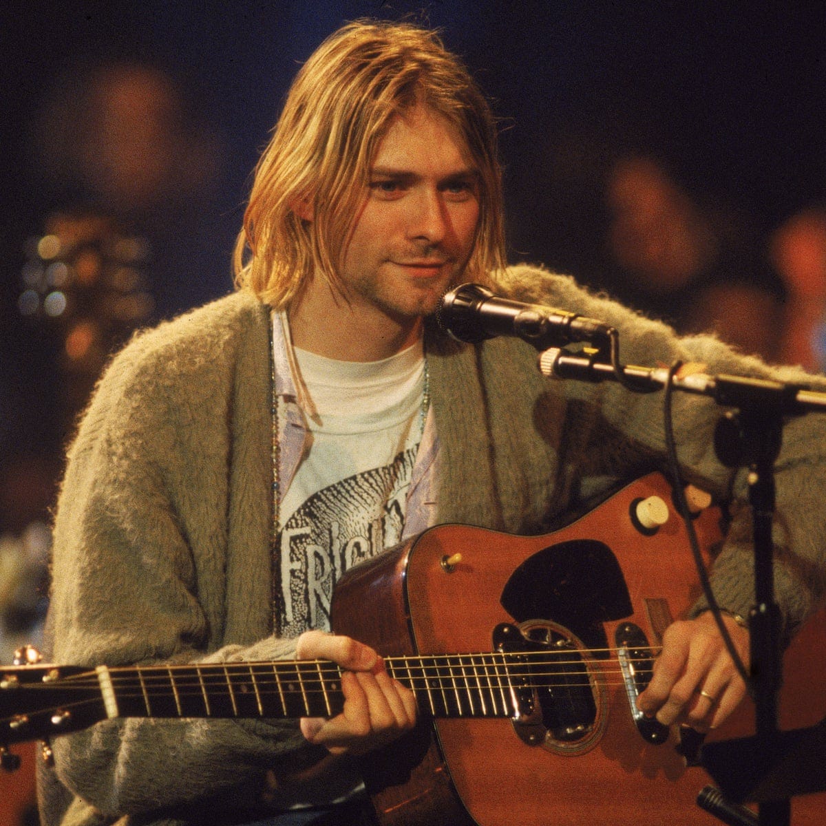 Kurt Cobain's green cardigan raises record $334,000 at auction | Music |  The Guardian