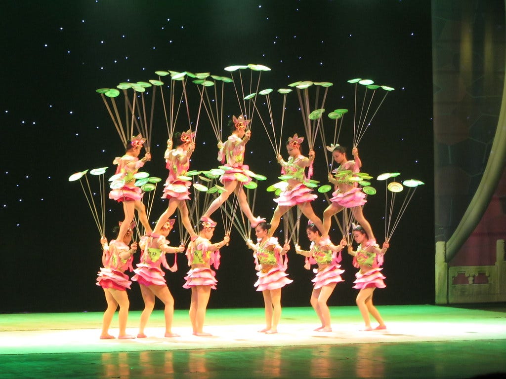 Plate Spinning, Beijing Chaoyang Theatre Acrobatics World | Flickr
