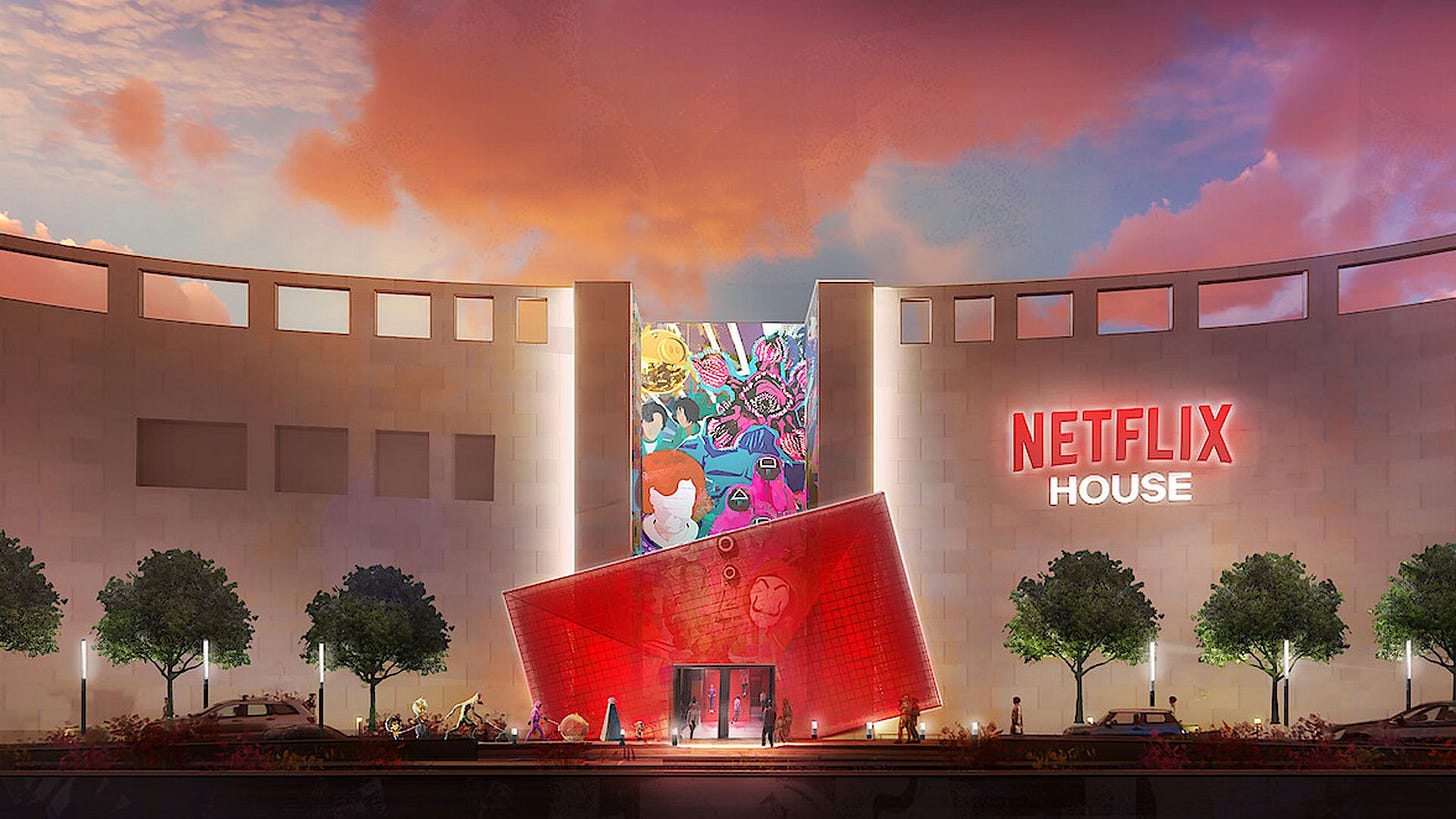 Netflix to launch mega stores in two U.S. malls