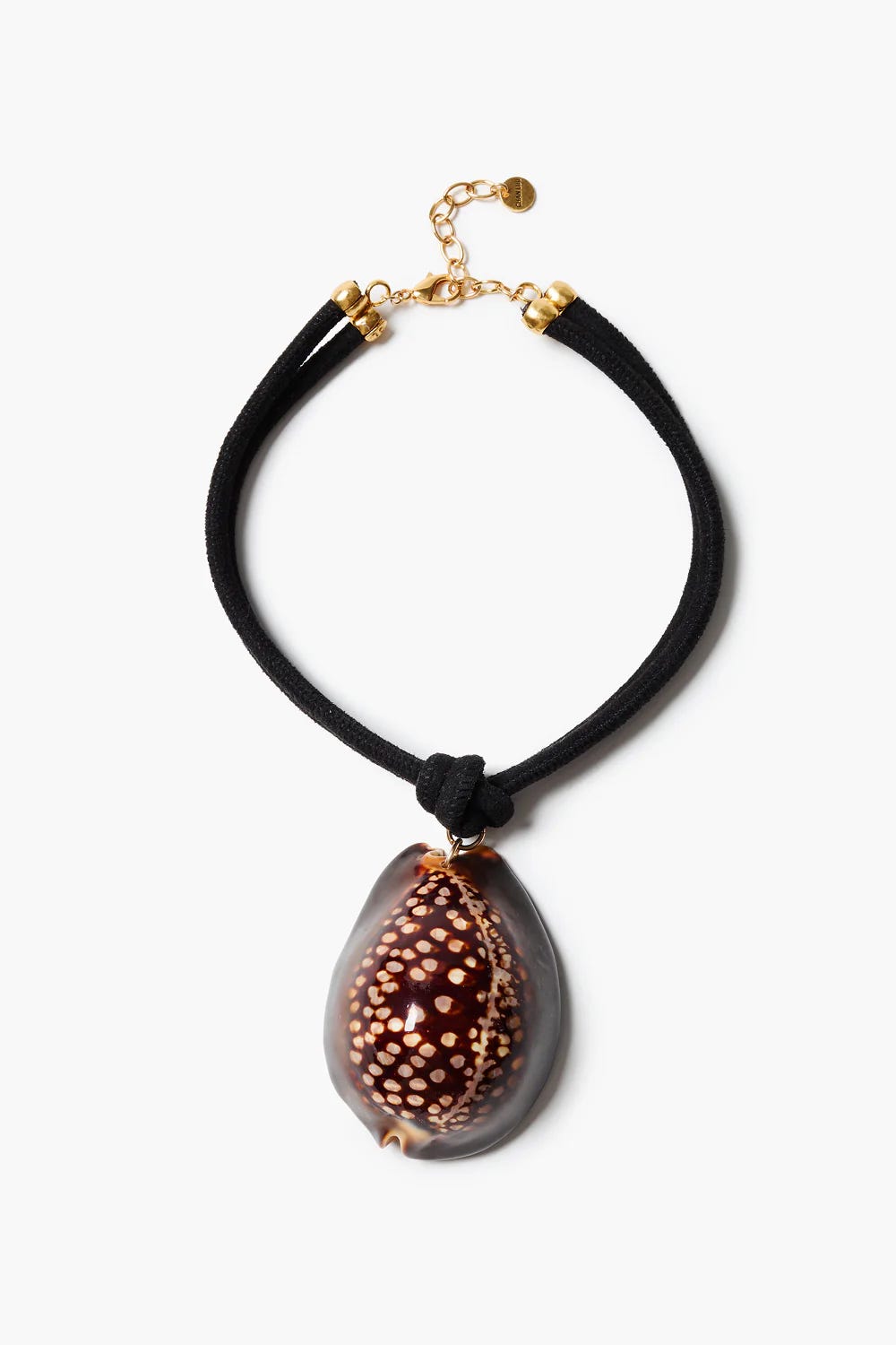 Corda Concha Shell Choker Black from Chanluu