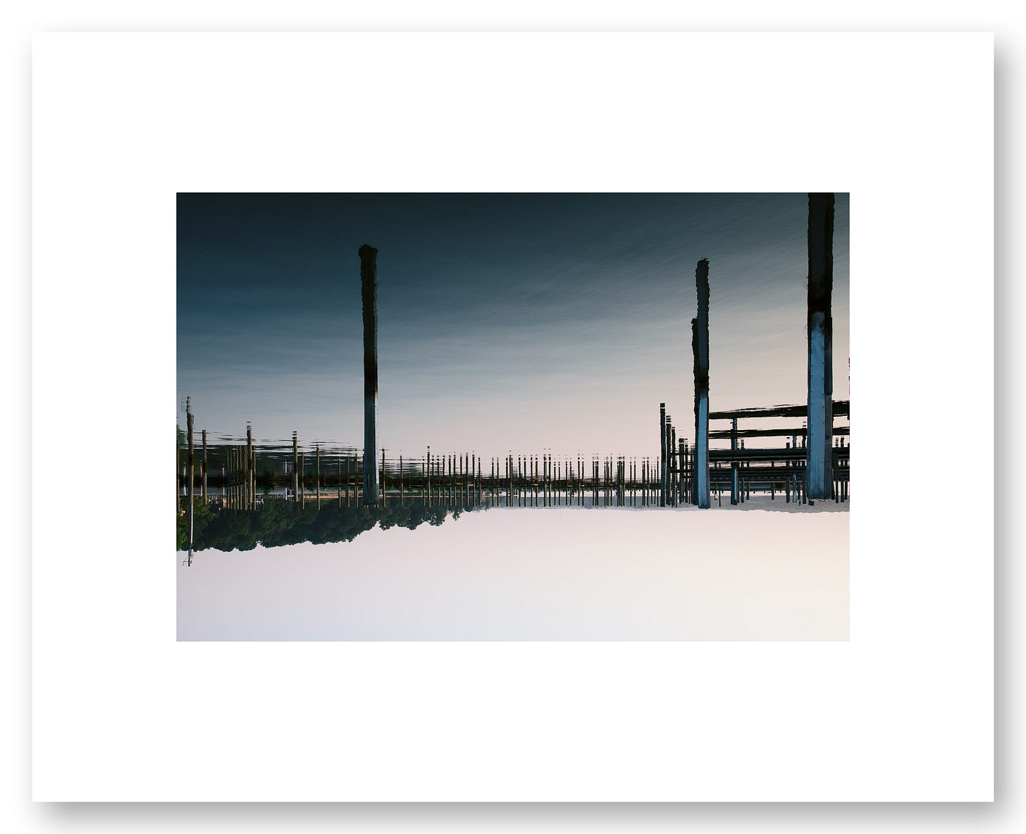 geometry of vertical lines