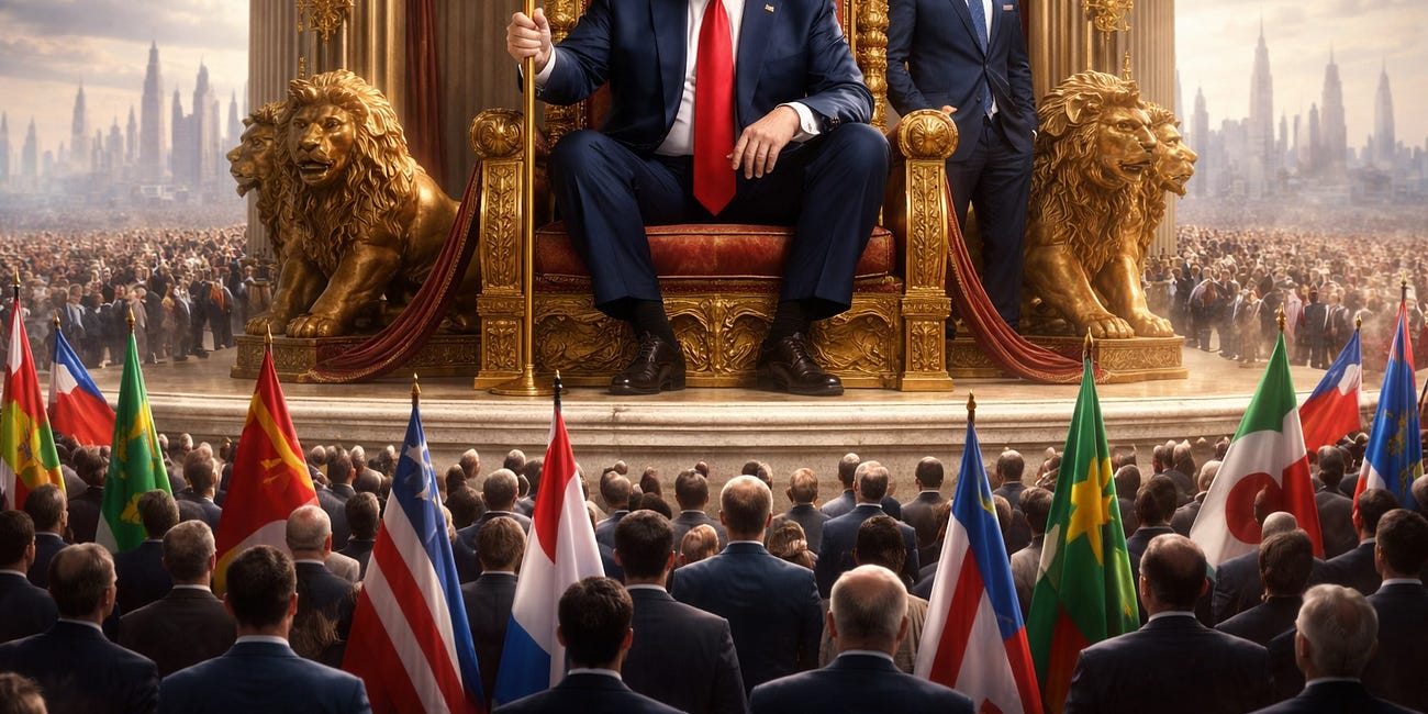 Is Donald Trump Trying to Crown Himself “King of the World”?