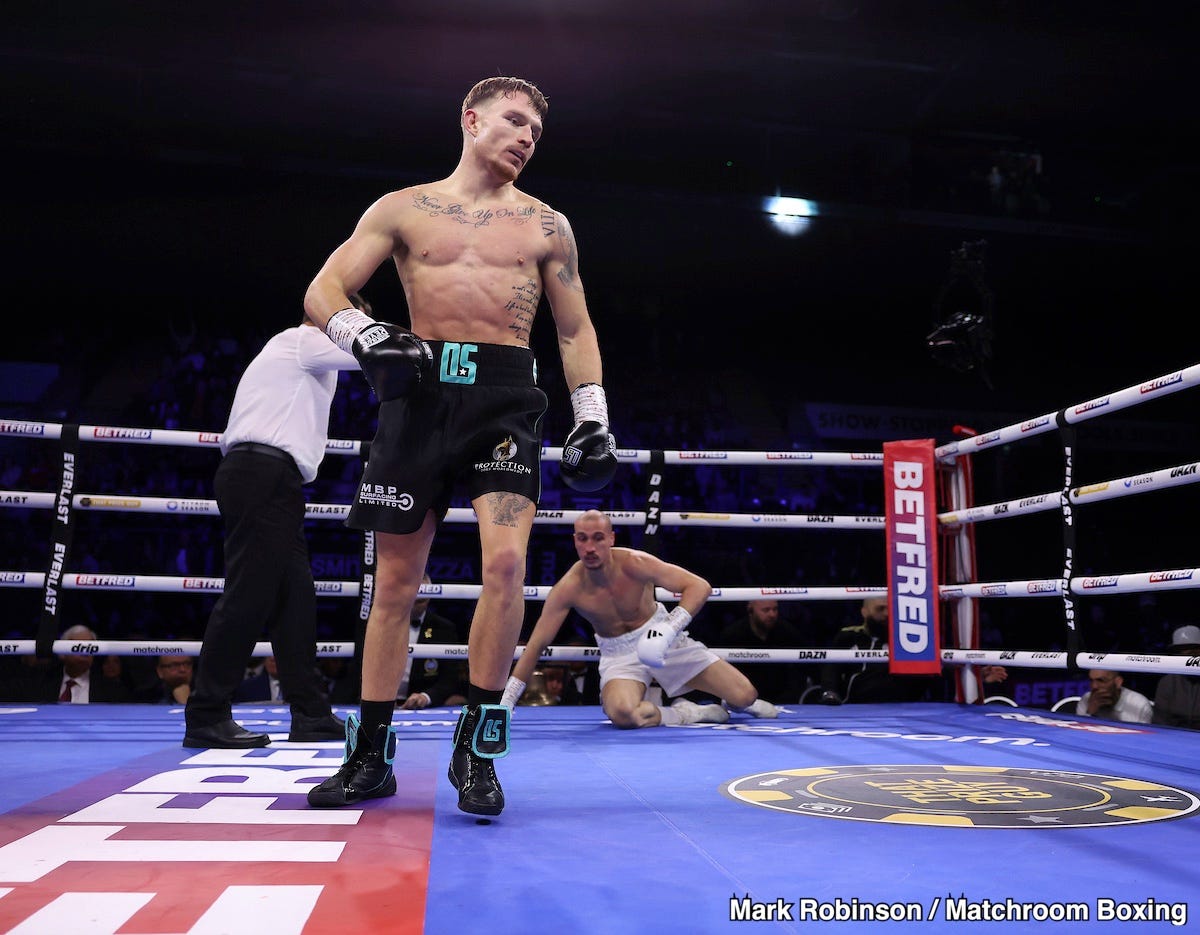 Image: Boxing Results: ‘Thunder’ Dalton Smith Stops Walid Ouizza