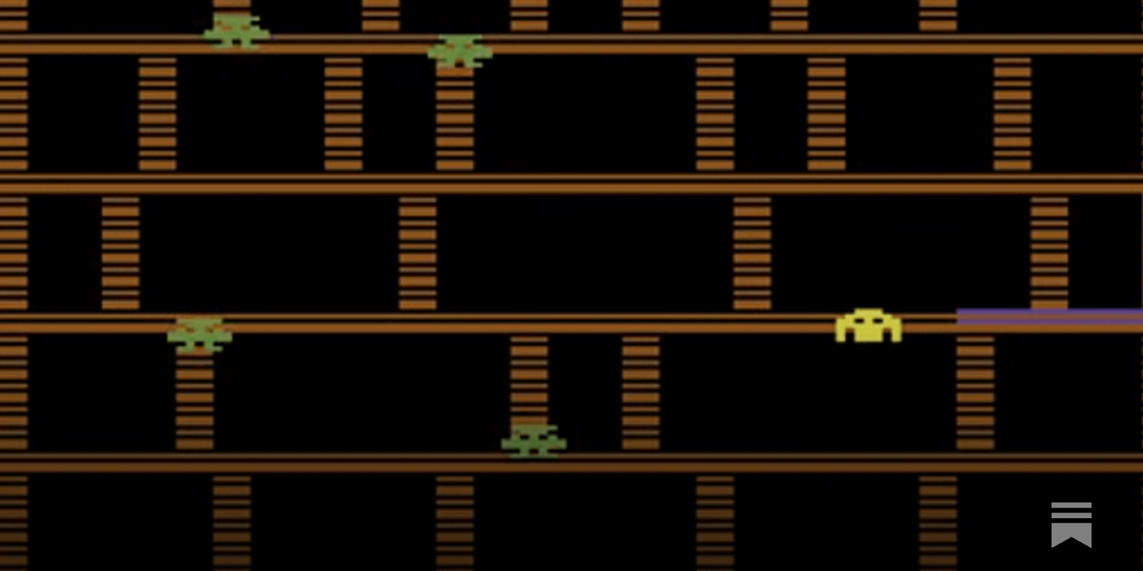 Jeu AMIDAR Pour ATARI 2600 / 7800 - 100% Fonctionnel, En Très Bon état Avec Boîte