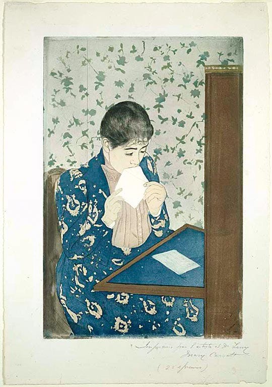 aquatint print
