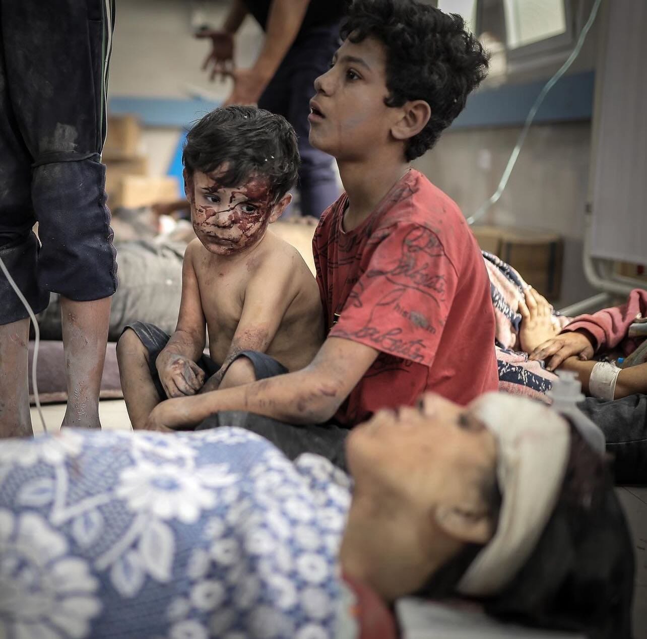 Photo by Wissam Nassar on October 25, 2023. May be an image of child.