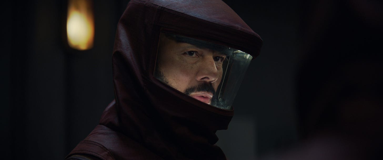 Common in "Silo," premiering July 3, 2026 on Apple TV.