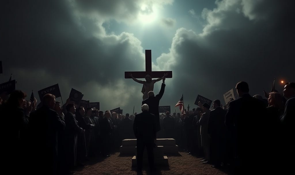 The Gospel of Trump: When the Cross Covers the Crime Scene