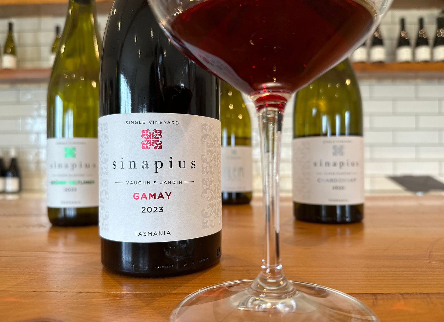 A range of Sinapius wines