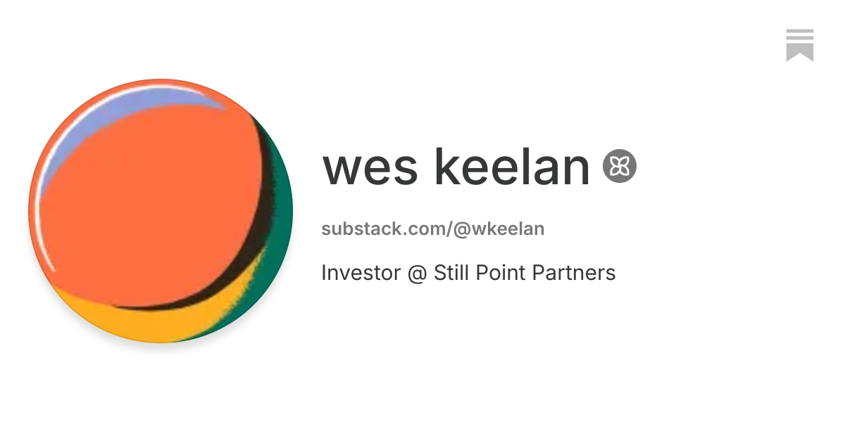 wes keelan | Substack