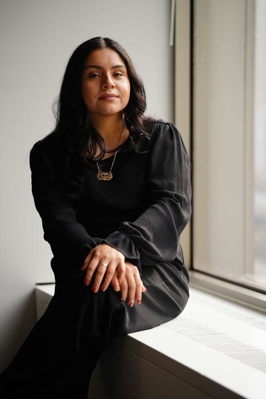 Marimar Martinez poses on November 21 in Chicago.