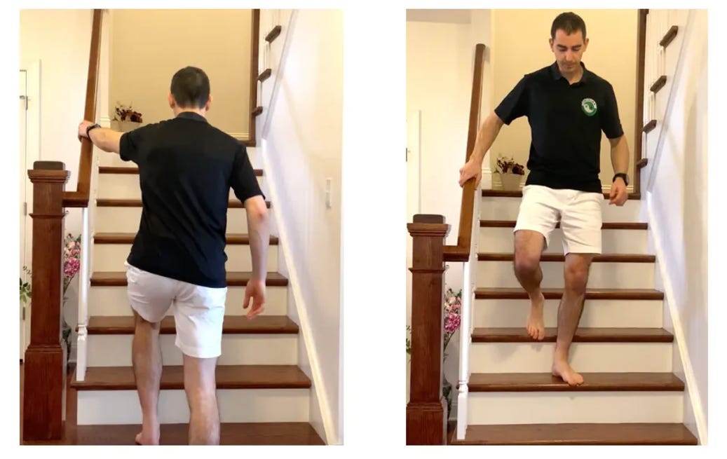 Stair Task Exercises You Can Do With A Home Staircase - by Kevin Walsh