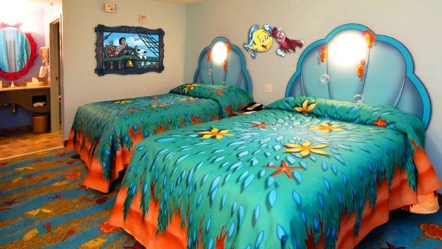 art of animation little mermaid room