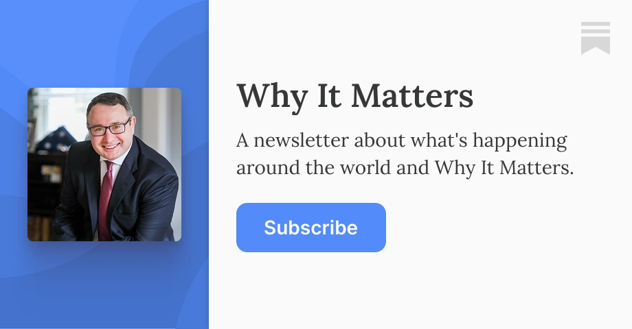 Why It Matters | Alexander Vindman | Substack