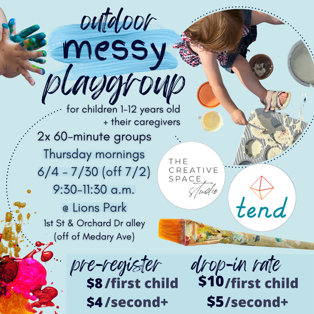 Outdoor messy playgroup