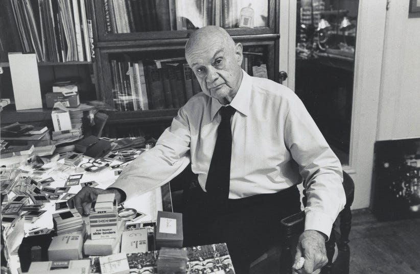  PHOTOGRAPHER ROMAN Vishniac in his element. (photo credit: Gift of Mara Vishniac Kohn, The Magnes Collection of Jewish Art and Life, UC Berkley)
