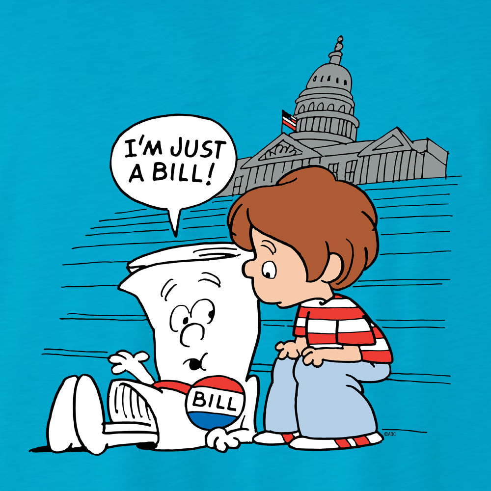 Schoolhouse Rock! I'm Just A Bill Adult Tri-Blend T-Shirt
