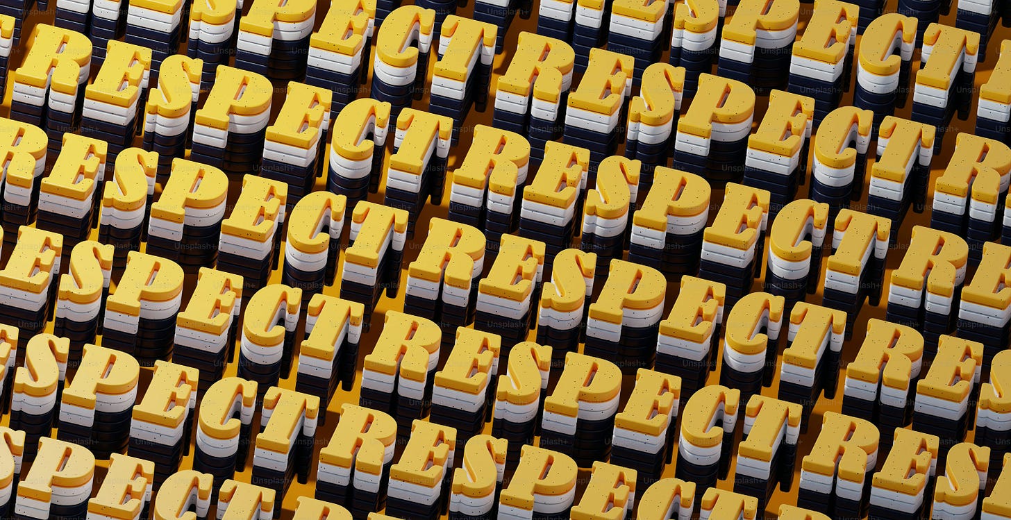 the letters are made up of yellow and white blocks