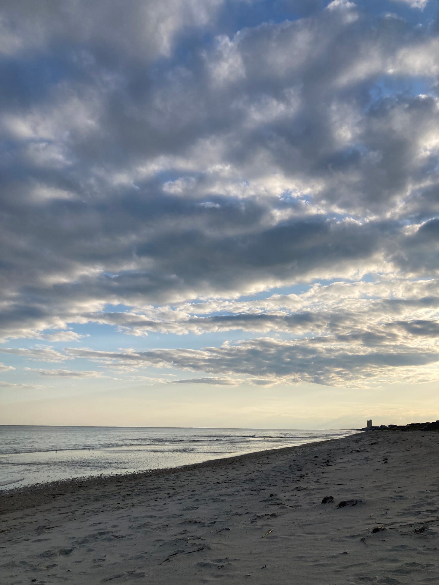 the beach