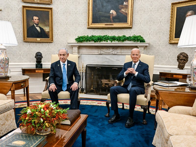 Biden Excoriated Netanyahu on Israel's Conduct in the War, Woodward Book  Says - The New York Times