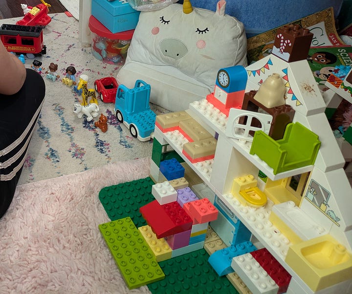 Our lego house. Braised beef and oxtail with vegetables.