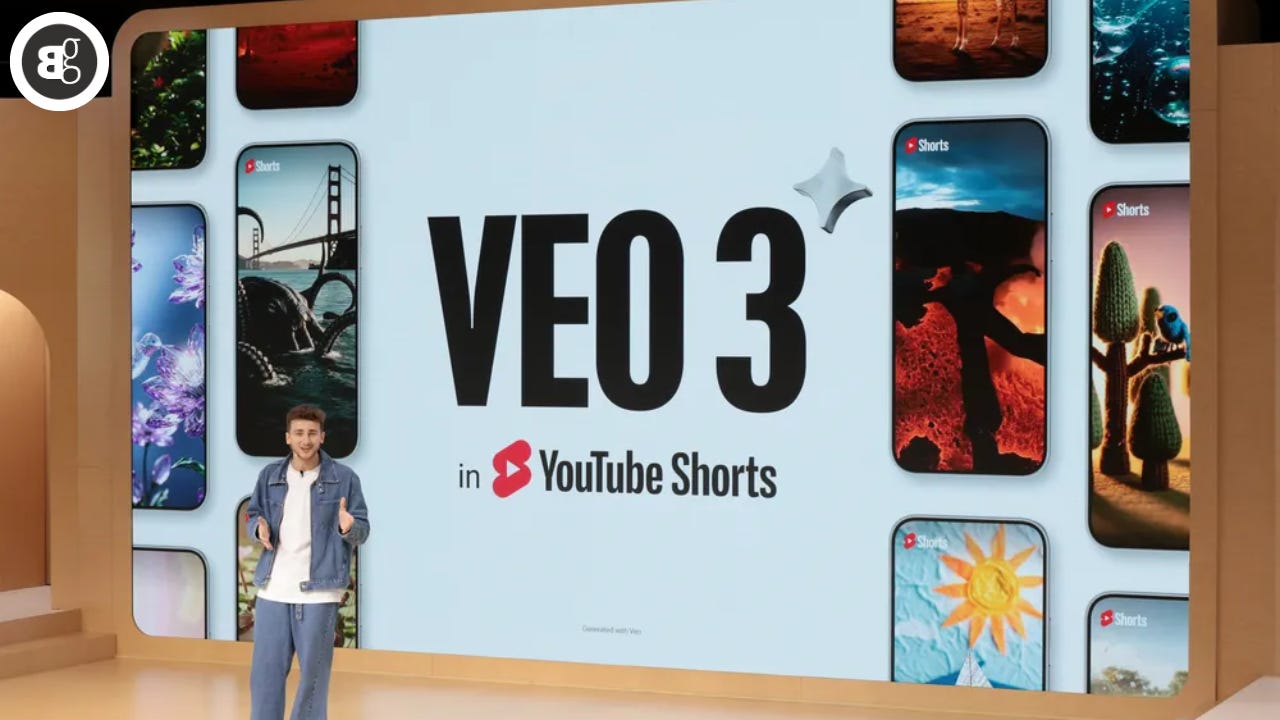 YouTube Shorts Gets Veo 3 AI Video Generation. Story by FutureCraft AI.