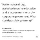 Tech tycoon guru reveals the Accusation in a Mirror of conservative pandemic rhetoric.