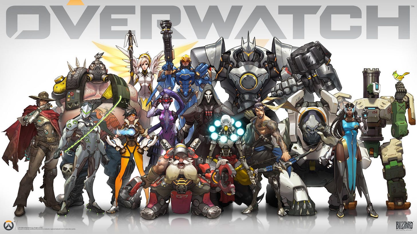 Overwatch Heroes HD Wallpaper
