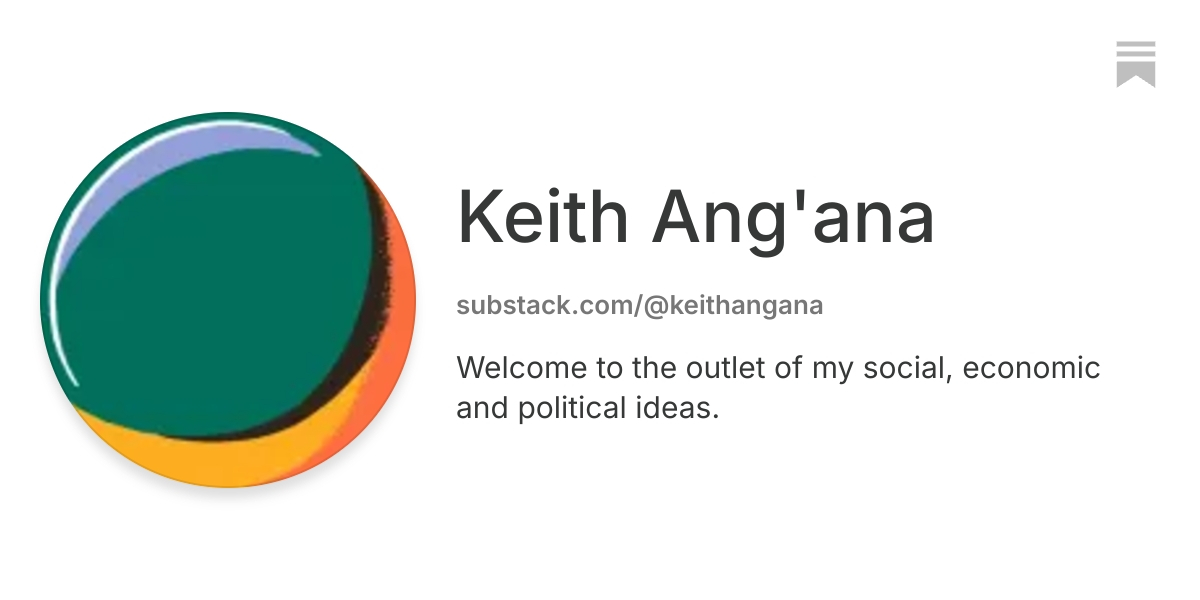 Keith Ang'ana | Substack