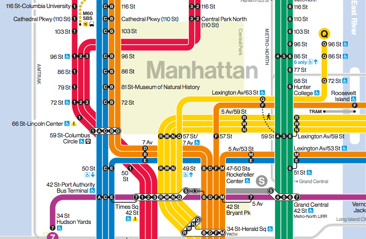 A Fresh Look for the NYC Subway Map After 50 Years