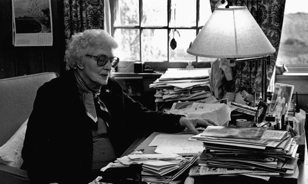 May Sarton: Leaping the Waterfalls (1912-1995 American Woman Writer) -  Nasty Women Writers