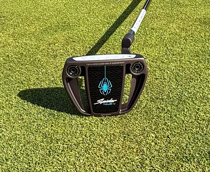 4 photos of the TaylorMade Spider Tour V