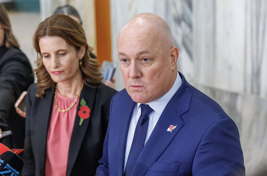 Luxon hangs his Government out to dry