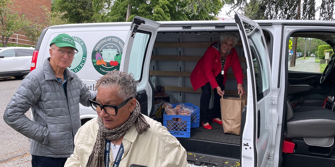 Friends of the Needy Delivers the Goods