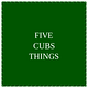Five Cubs Things