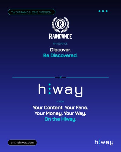 Raindance and Hiway. Two brands. One mission. Raindance and Hiway. Two brands. One mission.