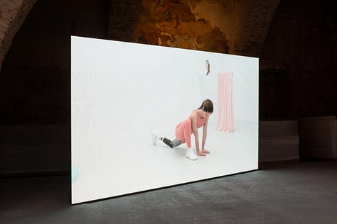 folding, flexing and expanding installation views