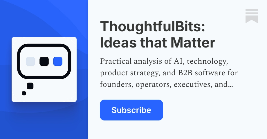 ThoughtfulBits: Ideas that Matter | Alexander Gounares | Substack