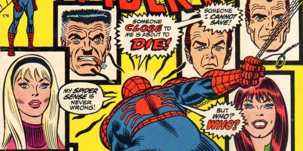 Script of Gerry Conway Spiderman 121 Cover img DC Planet