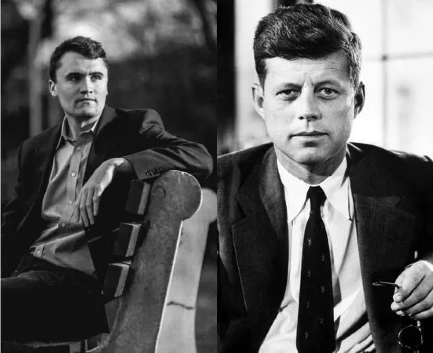 Charlie Kirk (1993–2025) and John F. Kennedy (1917–1963)